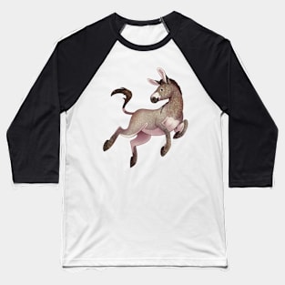 Cozy Donkey Baseball T-Shirt